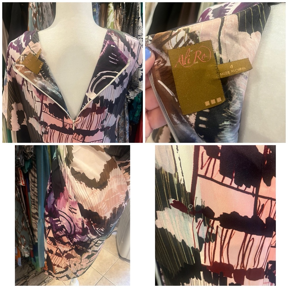 Abstract Patterned Dress - Picture 3 of 5